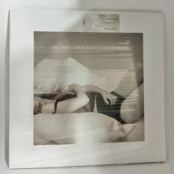 Taylor Swift SIGNED PHOTO INSERT The Tortured Poets Department Vinyl Manuscript - Picture 5 of 9
